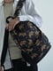 Чорний рюкзак із високоякісної водонепроникної тканини | 6812186 | фото 4