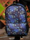 Синий рюкзак из водонепроницаемой ткани | 6812188 | фото 2