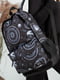 Черный рюкзак с 3D сеткой | 6812196 | фото 3