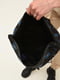 Чорний рюкзак з конструкцією "гolltoр" | 6812199 | фото 6