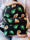 Чорний міні-рюкзак зі світловідбивними деталями | 6812206 | фото 2
