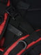 Червоний однотонний рюкзак з конструкцією "ролтоп" | 6812211 | фото 7