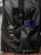 Чорний рюкзак-роллтоп із принтом | 6812221 | фото 5
