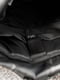 Чорний рюкзак-роллтоп із принтом | 6812232 | фото 4