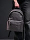 Сірий рюкзак з водовідштовхувальної тканини | 6812243 | фото 2