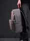Сірий рюкзак з водовідштовхувальної тканини | 6812243 | фото 3