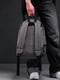 Сірий рюкзак з водовідштовхувальної тканини | 6812243 | фото 5