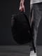 Чорний рюкзак з водовідштовхувальної тканини | 6812244 | фото 2