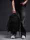 Чорний рюкзак на флісовій підкладці | 6812245 | фото 2