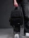 Чорний рюкзак з великими кишенями-органайзерами для гаджетів | 6812246 | фото 2