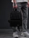 Чорний рюкзак з великими кишенями-органайзерами для гаджетів | 6812247 | фото 2