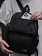 Чорний рюкзак з великими кишенями-органайзерами для гаджетів | 6812247 | фото 6