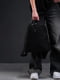 Чорний рюкзак з великими кишенями-органайзерами для гаджетів | 6812250 | фото 2