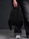 Чорний рюкзак з великими кишенями-органайзерами для гаджетів | 6812250 | фото 7