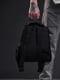 Чорний рюкзак з великими кишенями-органайзерами для гаджетів | 6812251 | фото 6