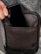 Коричнева сумка-месенджер з вологовідштовхувальними швами | 6812371 | фото 2