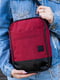 Красная сумка-мессенджер на 4 отделения | 6812379 | фото 3