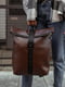 Коричневий рюкзак з 4 ніжками | 6812385 | фото 3
