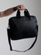 Чорна сумка з водовідштовхувальної тканини | 6812392 | фото 2