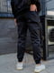 Чорні джогери з прихованими кишенями | 6812421 | фото 5