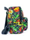 Маленький різнокольоровий рюкзак з квітковим принтом | 6812734 | фото 9