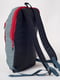 Міцний сірий рюкзак з чорним дном і червоною блискавкою | 6812758 | фото 3