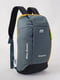 Рюкзак сірого кольору в спортивному стилі  | 6812759 | фото 2