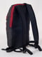Чорний міський рюкзак з червоною блискавкою | 6812760 | фото 3