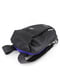 Повсякденний рюкзак чорного кольору з синьою блискавкою | 6812777 | фото 5