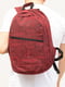 Бордовий підлітковий рюкзак | 6812798 | фото 4