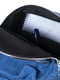 Синій джинсовий рюкзак | 6812835 | фото 4
