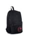 Чорний повсякденний рюкзак з рожевим написом | 6812844 | фото 2