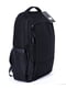 Чорний рюкзак з відділенням під ноутбук із USB входом | 6812877 | фото 2