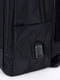Чорний рюкзак з кишенею під ноутбук  | 6812880 | фото 5