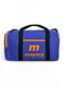 Яскрава синього кольору тканинна спортивна сумка | 6812888 | фото 4