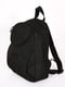 Дошкільний рюкзак чорного кольору | 6812898 | фото 3