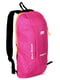 Рюкзак рожевого кольору з жовтою блискавкою | 6812905 | фото 2