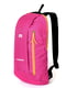 Рюкзак рожевого кольору з жовтою блискавкою | 6812905 | фото 3