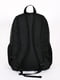Чорний міський рюкзак із міцної тканини | 6812910 | фото 4