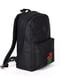 Чорний рюкзак з вишивкою-малюнком | 6812911 | фото 2