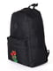 Чорний рюкзак з вишивкою-малюнком | 6812911 | фото 3