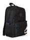 Чорний міський рюкзак з вишивкою-малюнком | 6812926 | фото 2