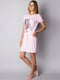 Платье домашнее розовое | 3247683
