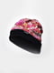 Рожева зимова шапка з принтом | 6813365 | фото 2