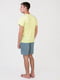 Піжама жовто-синя: футболка та шорти | 6813377 | фото 2