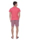 Піжама рожева: футболка та шорти | 6813379 | фото 2