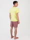 Піжама: жовта футболка та червоні шорти | 6813380 | фото 2