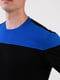 Піжама чорно-синя: лонгслів та штани | 6813393 | фото 3