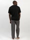 Піжама чорно-сіра: футболка та штани | 6813449 | фото 2