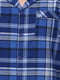 Піжама синя у клітинку: сорочка та штани | 6813458 | фото 4